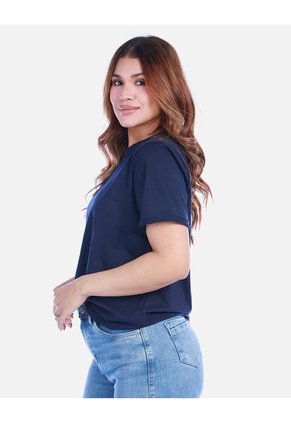 Camiseta Básica Para Mujer Manga Corta