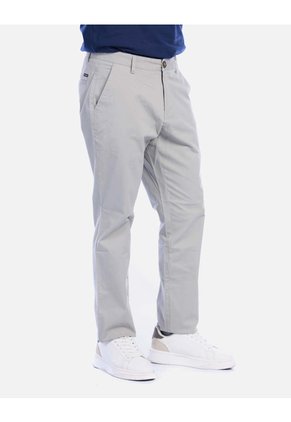 Pantalón Tipo Chino Para Hombre En Dril - Gris Claro