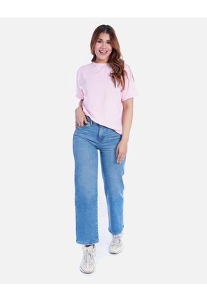 Camiseta Básica Para Mujer Manga Corta