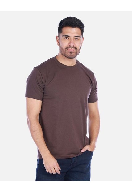 Camiseta Básica Para Hombre Manga Corta