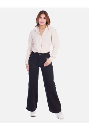 Camisa Manga Larga Elegante Para Mujer