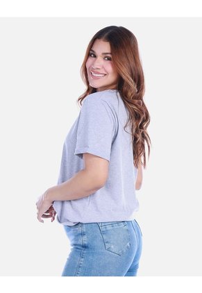 Camiseta Básica Para Mujer Manga Corta