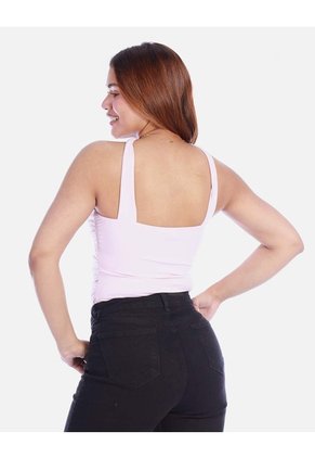 Body Strapless Para Mujer Con Gargantilla Choker Y Fruncido