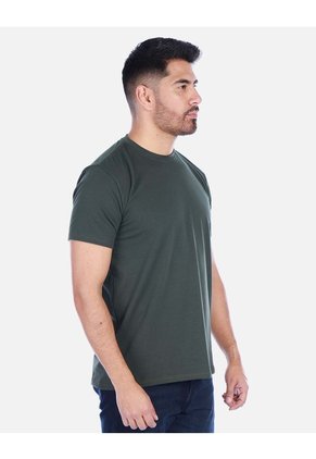 Camiseta Básica Para Hombre Manga Corta