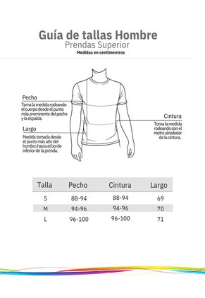 Camiseta Básica Para Hombre Manga Corta