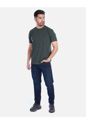 Camiseta Básica Para Hombre Manga Corta