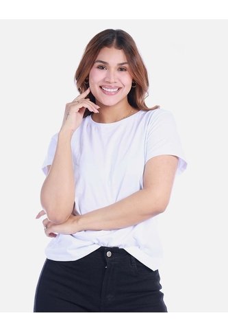 Camiseta Básica Para Mujer Manga Corta Arequipe moda dulce