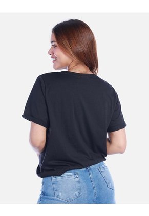Camiseta Básica Para Mujer Manga Corta