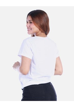 Camiseta Básica Para Mujer Manga Corta