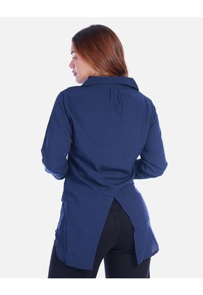 Maxicamisa Manga Larga Para Mujer