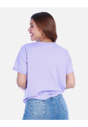 Camiseta Básica Para Mujer Manga Corta