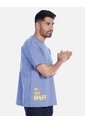 Camiseta Oversize Para Hombre Manga Corta Con Estampado Gráfico de Arequipe moda dulce