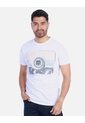 Camiseta Urbana Para Hombre Manga Corta Con Estampado de Arequipe moda dulce