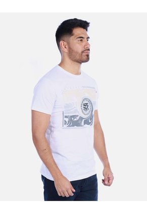 Camiseta Urbana Para Hombre Manga Corta Con Estampado