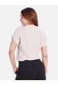 Blusa Manga Corta Para Mujer Con Cuello Camisero Y Detalle De Encaje de Arequipe moda dulce