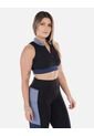 Top Deportivo De Mujer Con Cremallera Frontal de Arequipe moda dulce