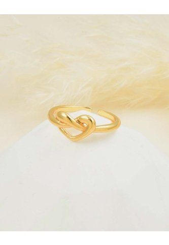 Anillo Ajustable Con Aros Entrelazados Para Mujer Arequipe moda dulce