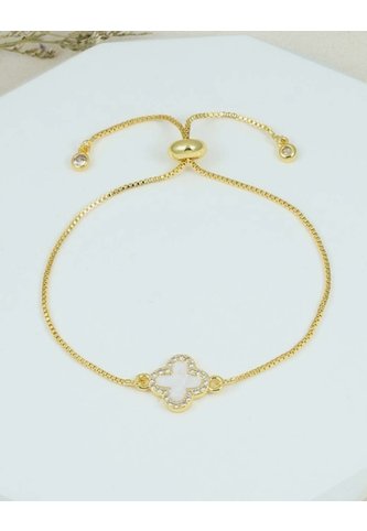 Pulsera Con Dije De Corazón Doble En Rodio Arequipe moda dulce