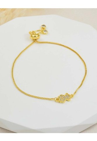 Pulsera Con Dije De Oso En Rodio Arequipe moda dulce