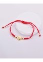 Pulsera Con Corazón Dorado de Arequipe moda dulce