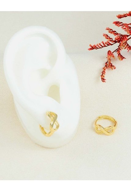 Aretes Infinito En Rodio