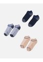 Set X 3 Medias Tobilleras Deportivas Con Bloques De Color Para Hombre de Arequipe moda dulce