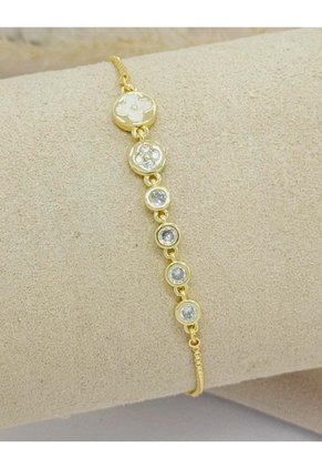 Pulsera Ajustable Con Circonias