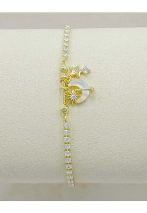 Pulsera Ajustable Luna Y Estrellas