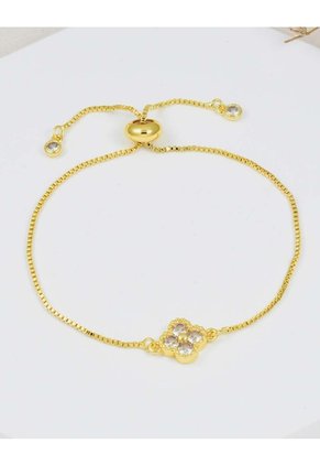 Pulsera Flor Con Circonias