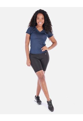 Camiseta Deportiva Cuello V Mujer