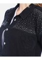 Chaqueta De Algodón Negra Corta Mujer de Arequipe moda dulce