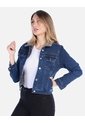 Chaqueta Jean Con Cuello Ovejera de Arequipe moda dulce