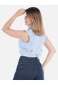 Chaleco De Jean Corto Para Mujer de Arequipe moda dulce