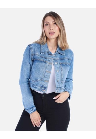 Chaqueta Jean Corta Con Stretch Para Mujer Arequipe moda dulce