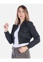 Chaqueta Bomber Liviana Negra Mujer de Arequipe moda dulce