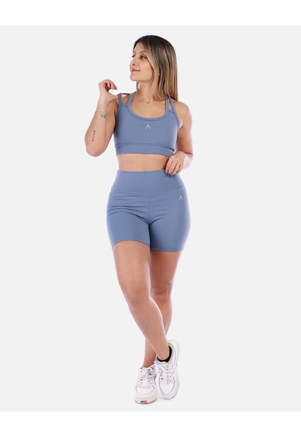 Top Deportivo De Mujer Con Tirantes Dobles