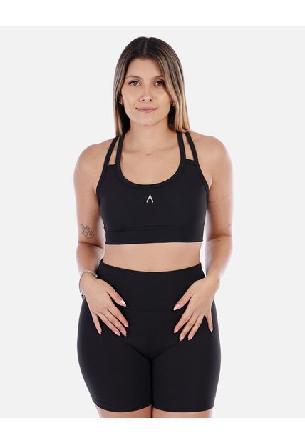 Top Deportivo De Mujer Con Tirantes Dobles