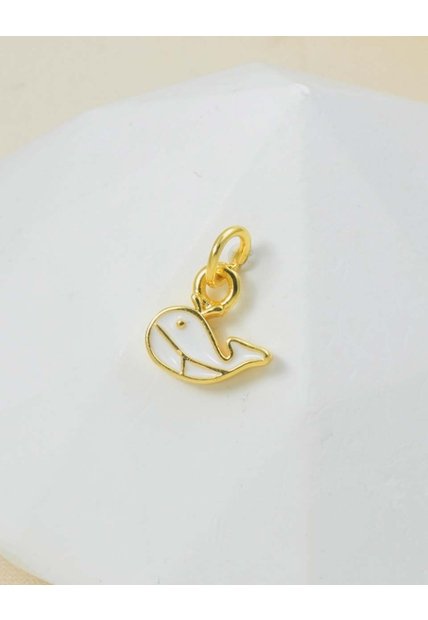 Cadena Con Dije Ballena En Rodio Para Mujer