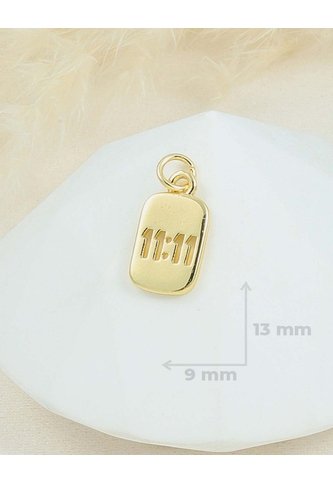 Cadena Con Dije Placa Once Once En Rodio Para Mujer Arequipe moda dulce