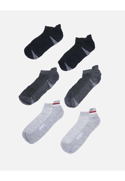 Pack X3 Medias Tobilleras Para Hombre