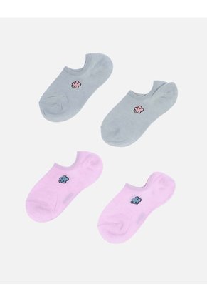 Medias Taloneras Para Mujer Set X2