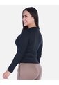 Camiseta Deportiva Manga Larga Cuello Alto Con Licra de Arequipe moda dulce