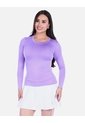 Camiseta Deportiva Manga Larga Cuello Redondo  Jaspeado de Arequipe moda dulce