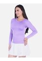 Camiseta Deportiva Manga Larga Cuello Redondo  Jaspeado de Arequipe moda dulce