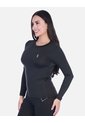 Camiseta Deportiva Manga Larga Cuello Redondo  Jaspeado de Arequipe moda dulce