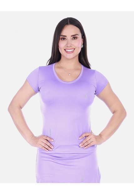 Camiseta Deportiva Manga Corta Cuello En V