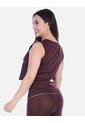 Top Deportivo Manga Sisa Tipo Crop Cuello Redondo de Arequipe moda dulce
