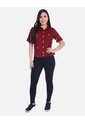 Camisa Casual Tipo Camisera Con Botones Y Microbordados de Arequipe moda dulce