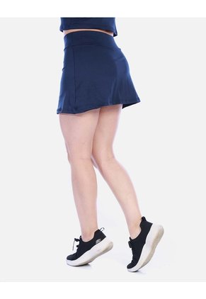 Falda Short Deportiva Tiro Alto Con Short Interno
