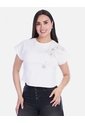 Crop Top Casual En Algodón Con Detalle Floral Bordado de Arequipe moda dulce
